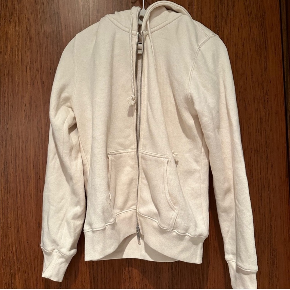 Cream Brandy Melville Hoodie